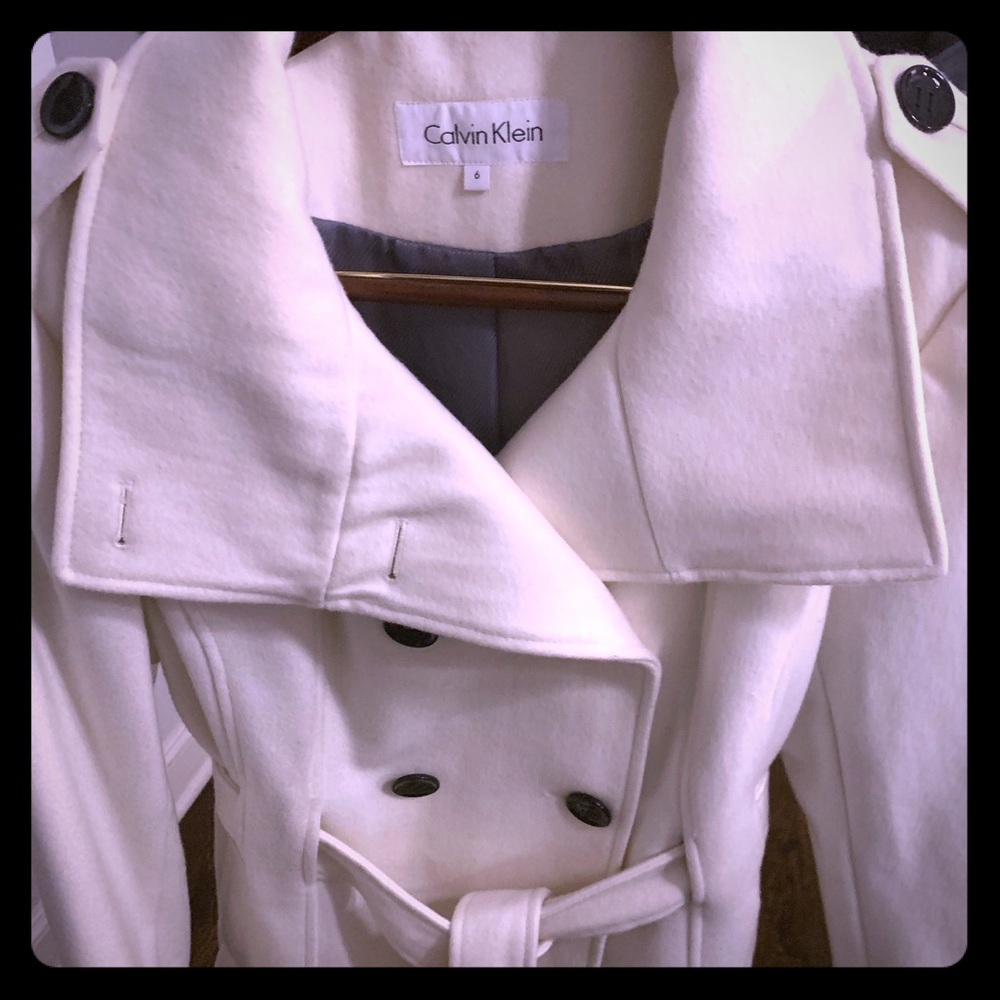 Calvin Klein Wool Peacoat